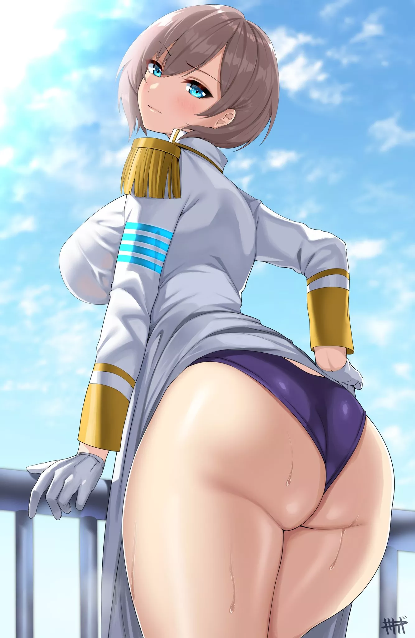 Showing off her assets (@kisaragi_turugi)