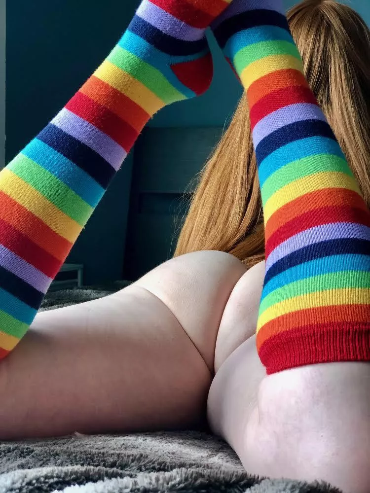 Showing off my favorite socks ðŸ¥°