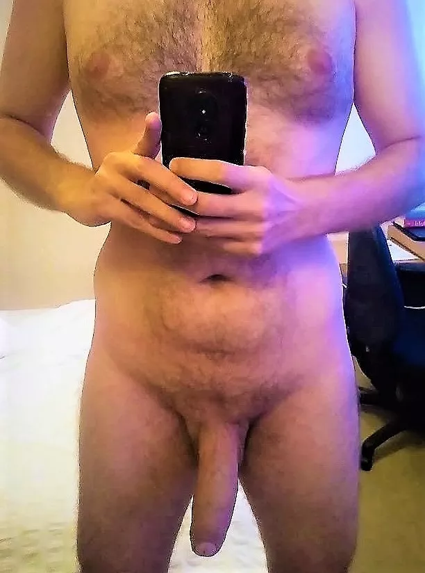 Showing off my thick cock