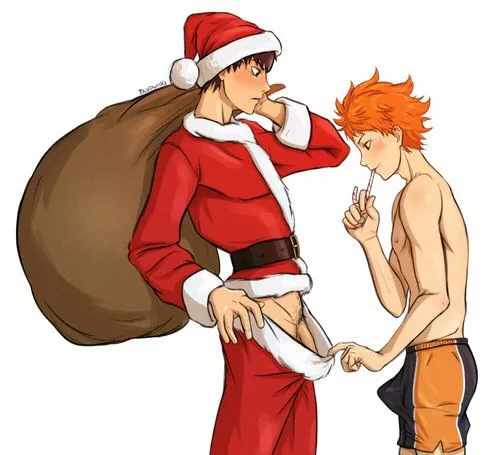 Shoyo Hinata and Santa