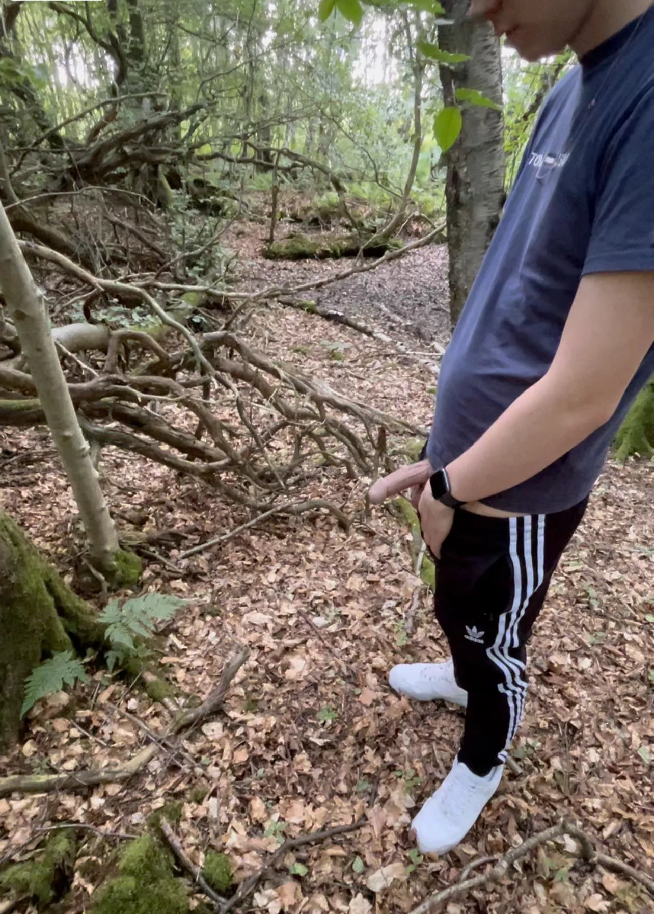 sightseeing in the woods 😈