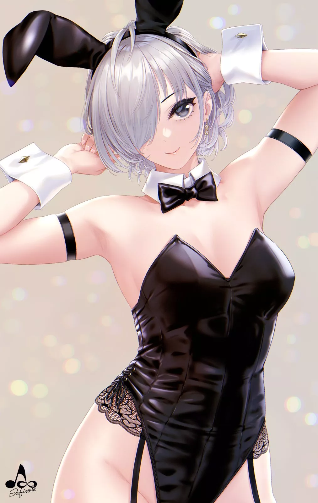 Silver Bunny Girl