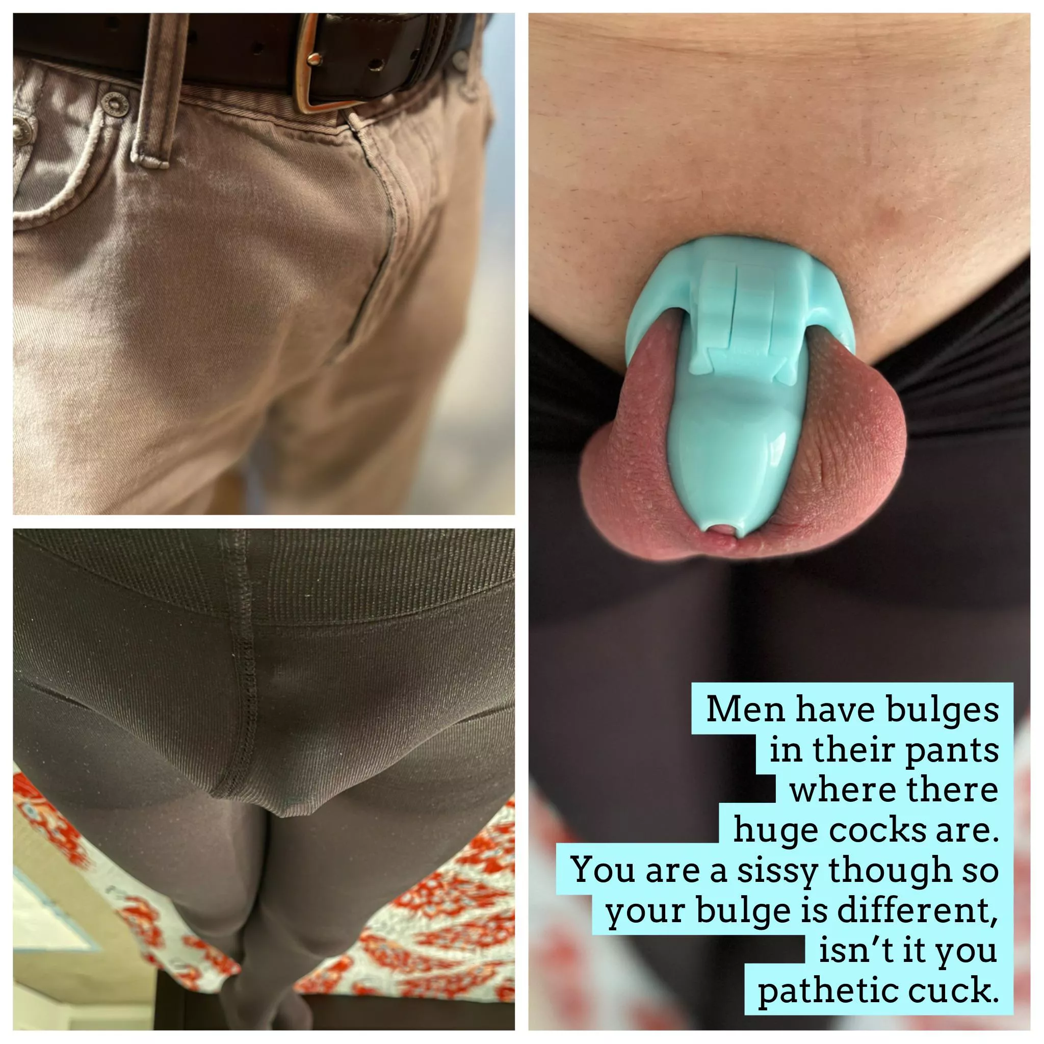 Sissy bulges are different…