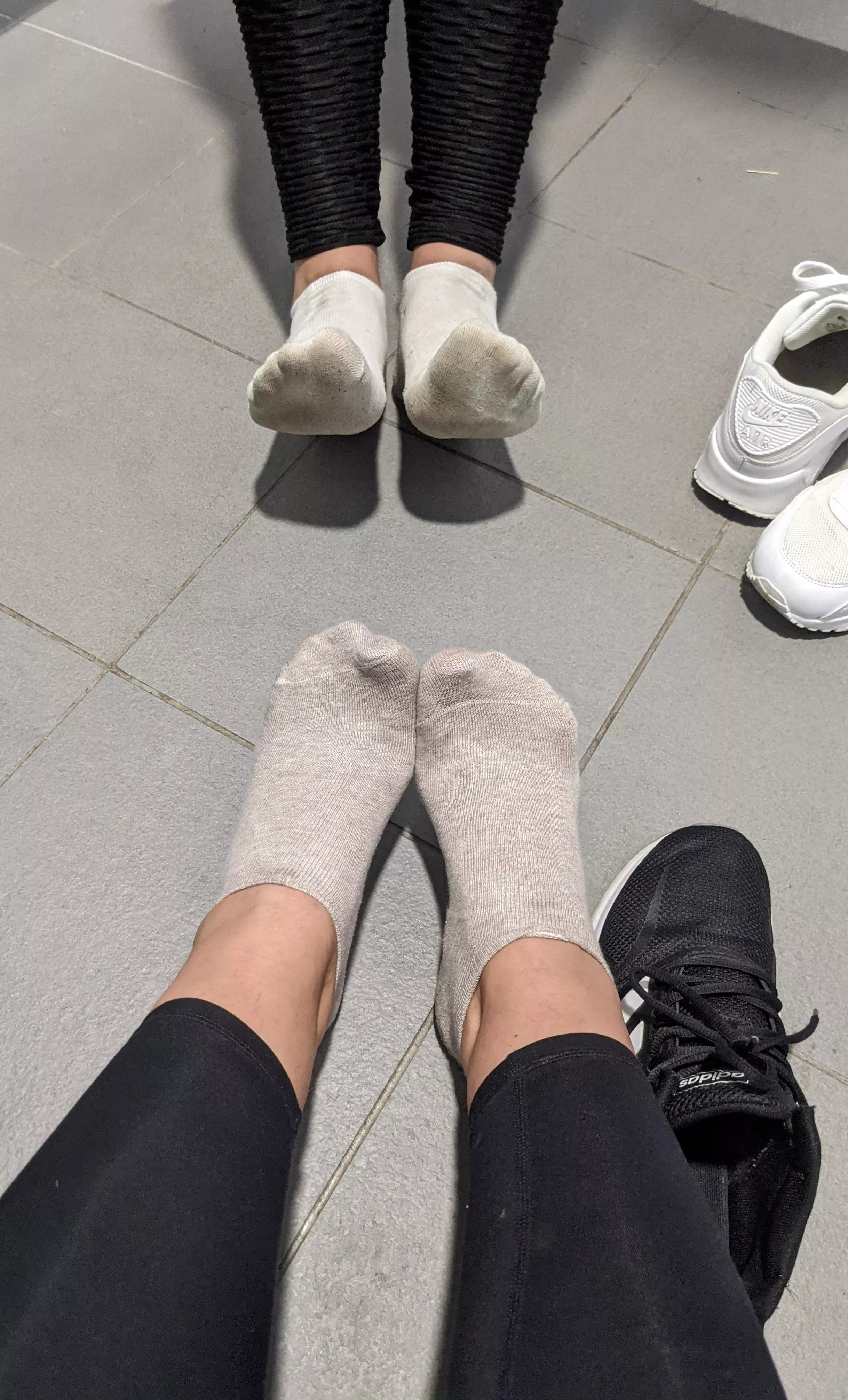 Sister's in ankle socks 🥰