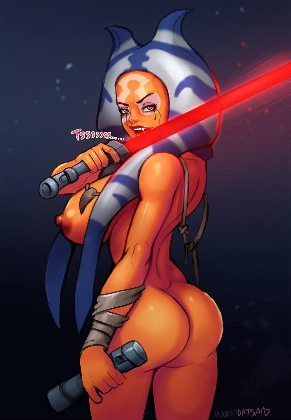 Sith Ahsoka with ðŸ‘ðŸ‘&ðŸŒ°ðŸŒ° (RoxyRex)