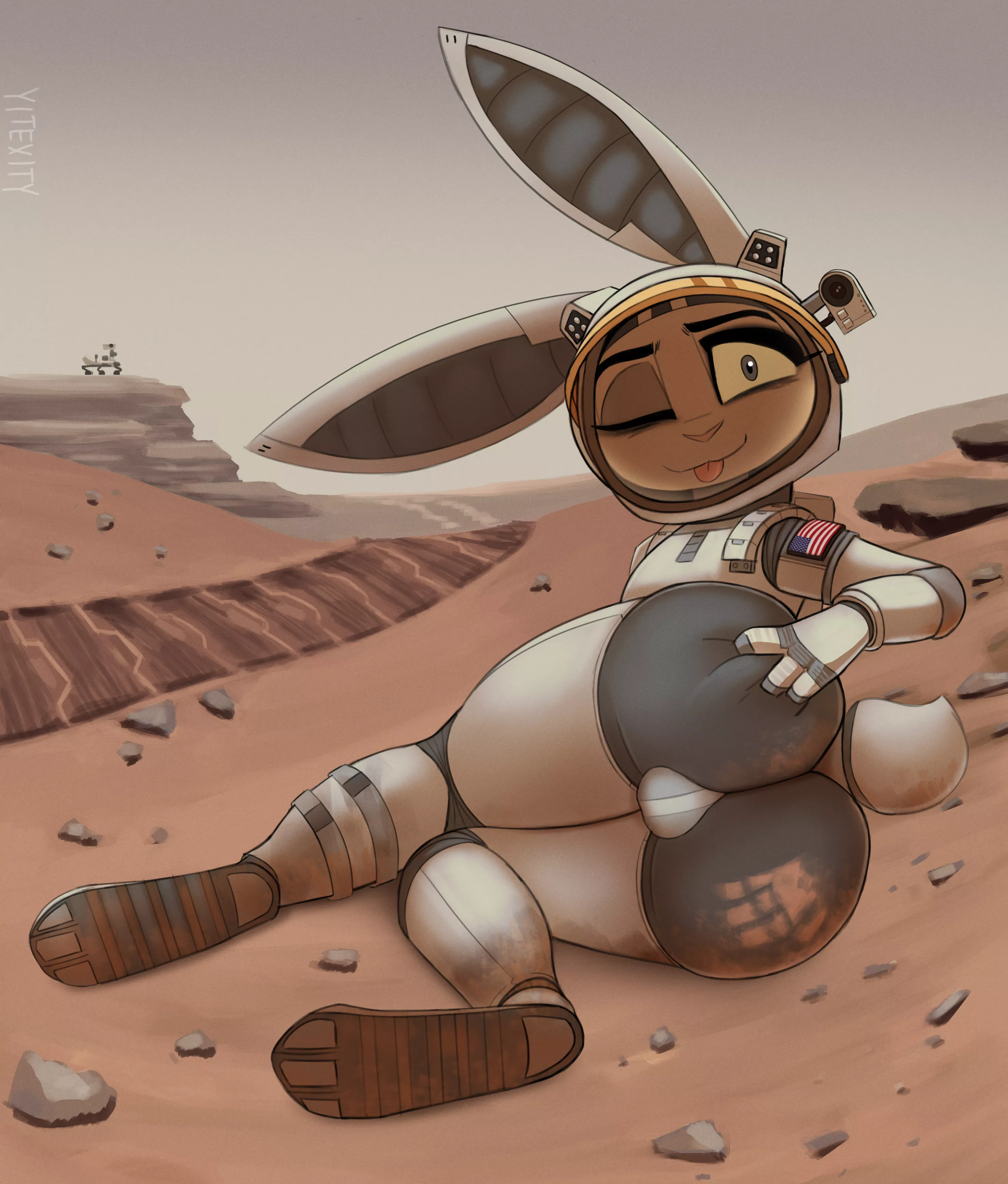 sitting on Mars cause i cant stand y'all on Earth (yitexity)