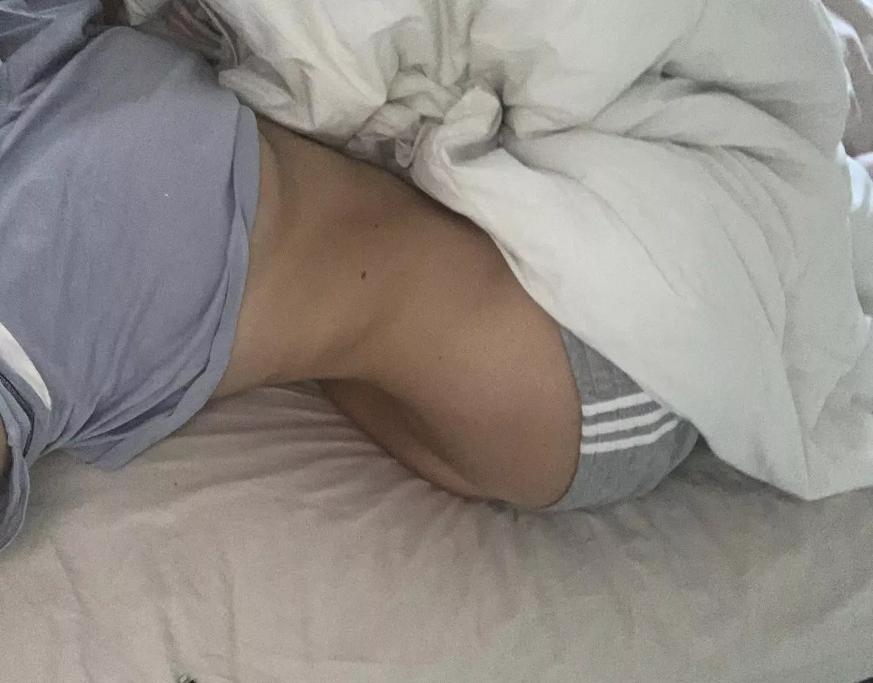 Slide your hand under me and pull me in for a morning snuggle ðŸ˜‹ðŸ¥°