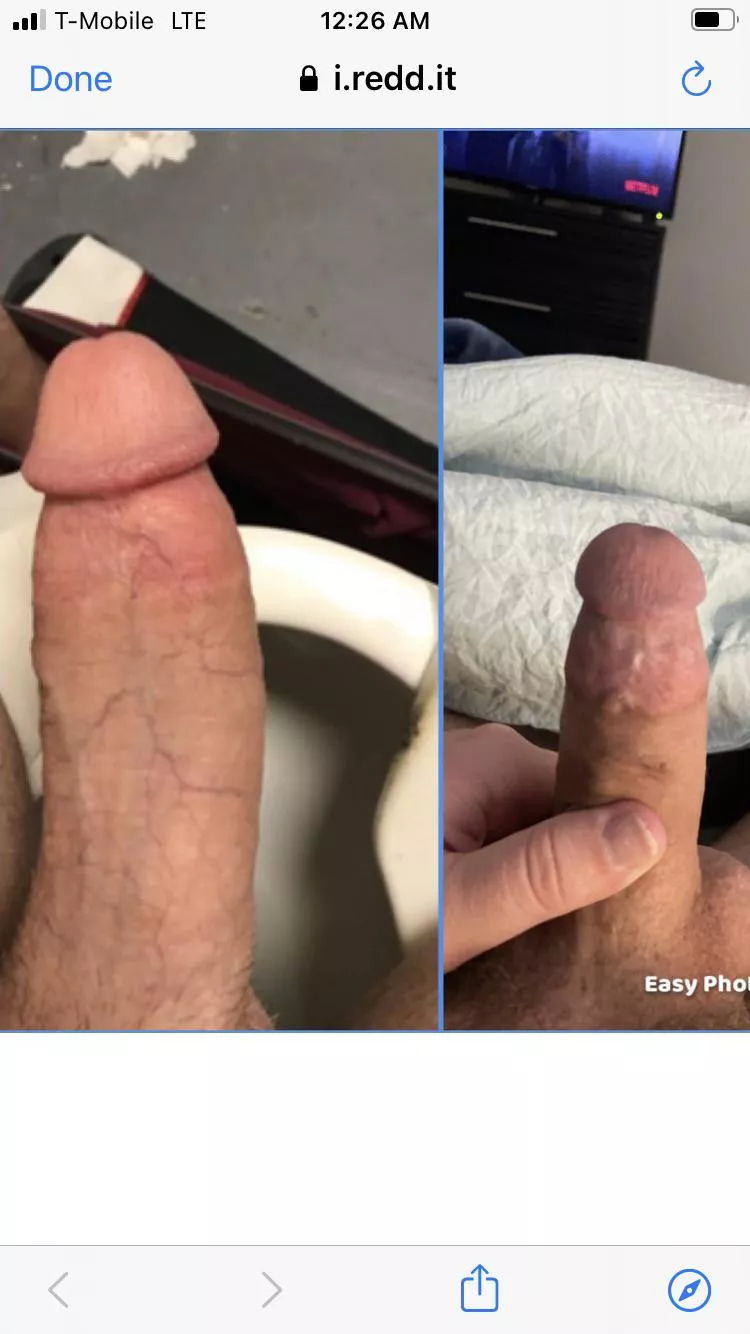 Small dick chump wants to compare!!