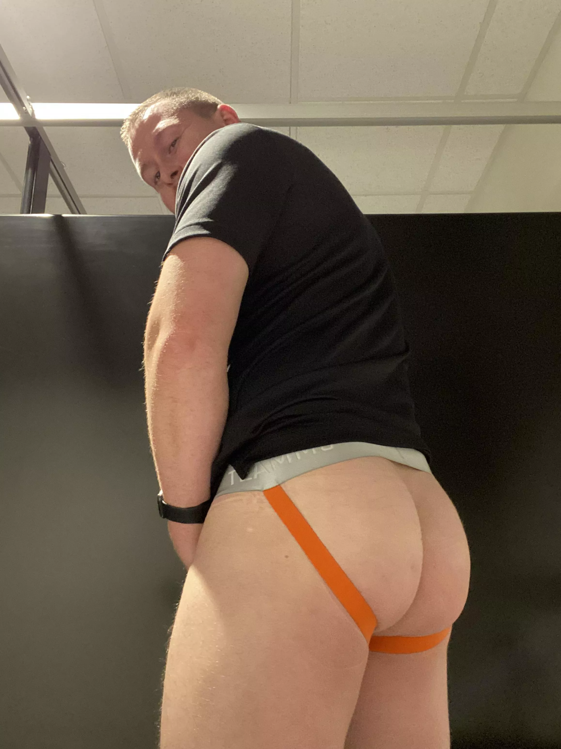 Snapped a quick shot in the work bathroom