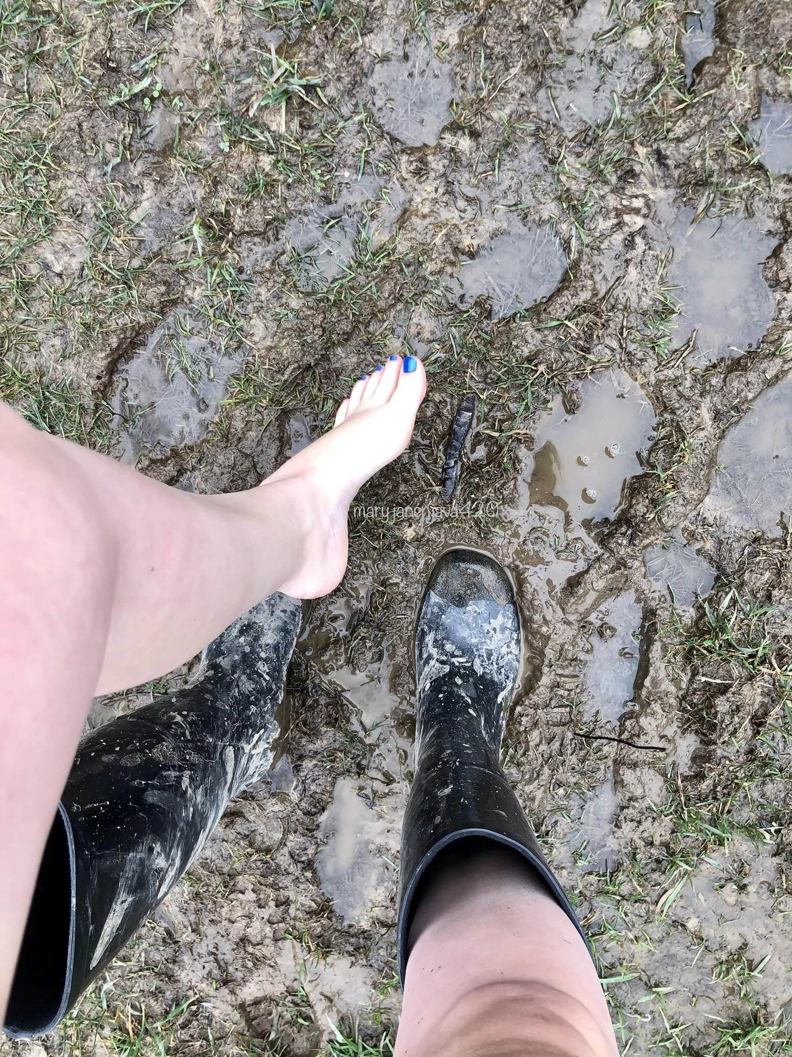 So. Freaking. Muddy!