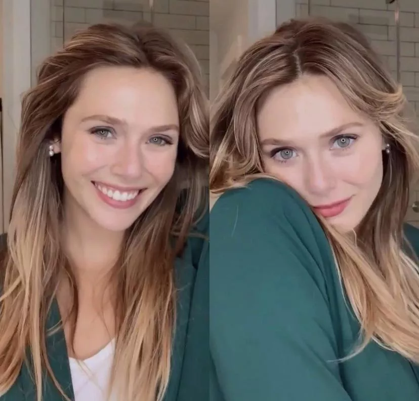 So horny for Elizabeth Olsen! Can any buds please milk me for her?