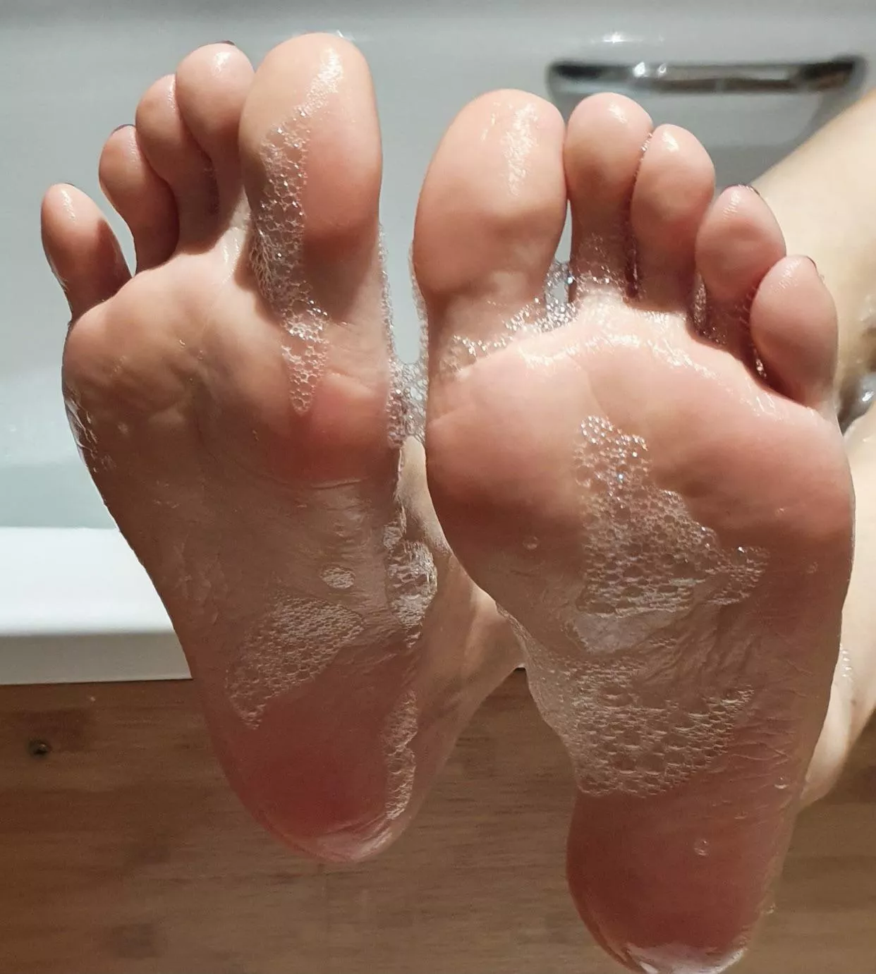 soapy soles?🥺🥺