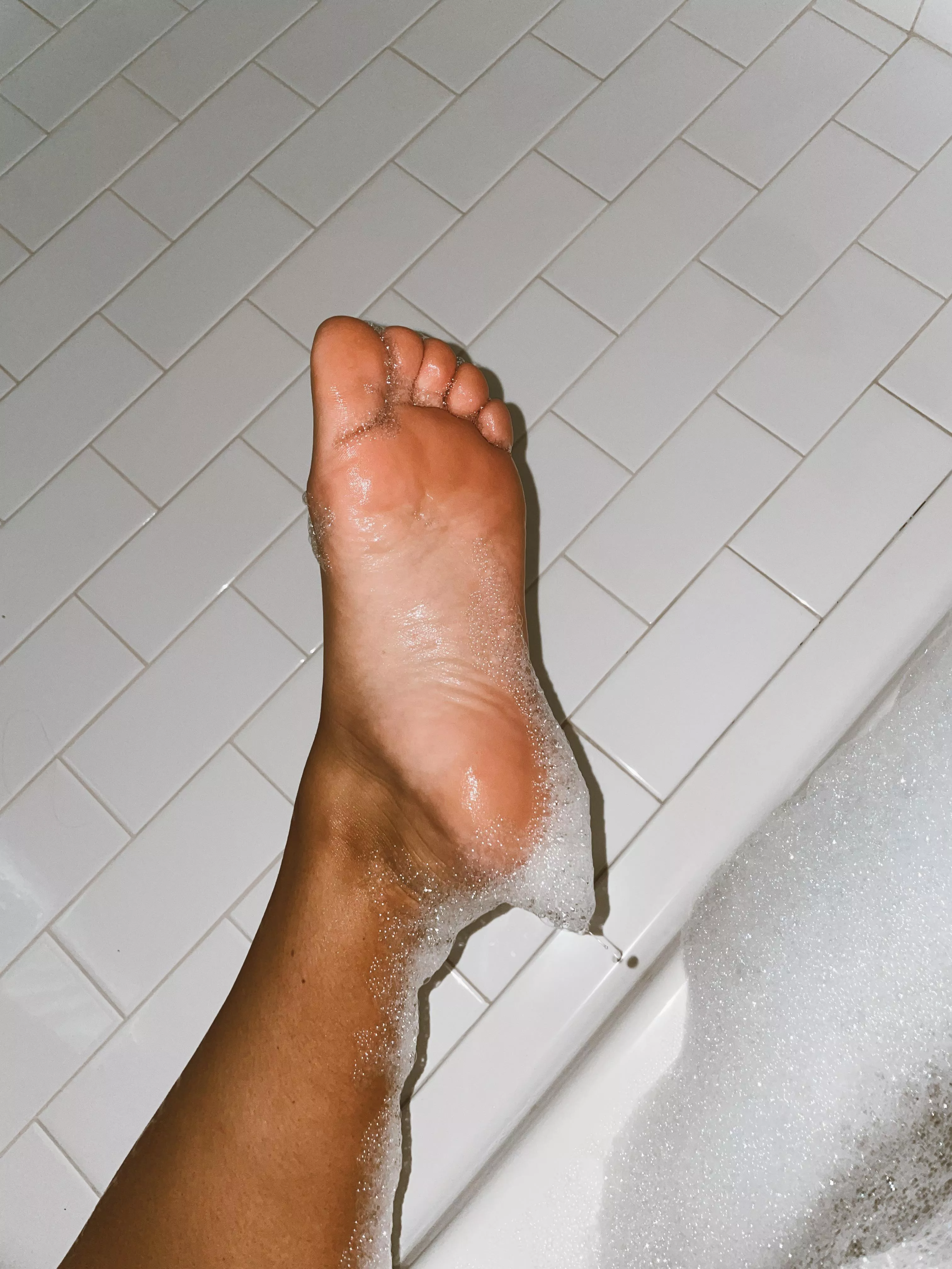 Soapy soles