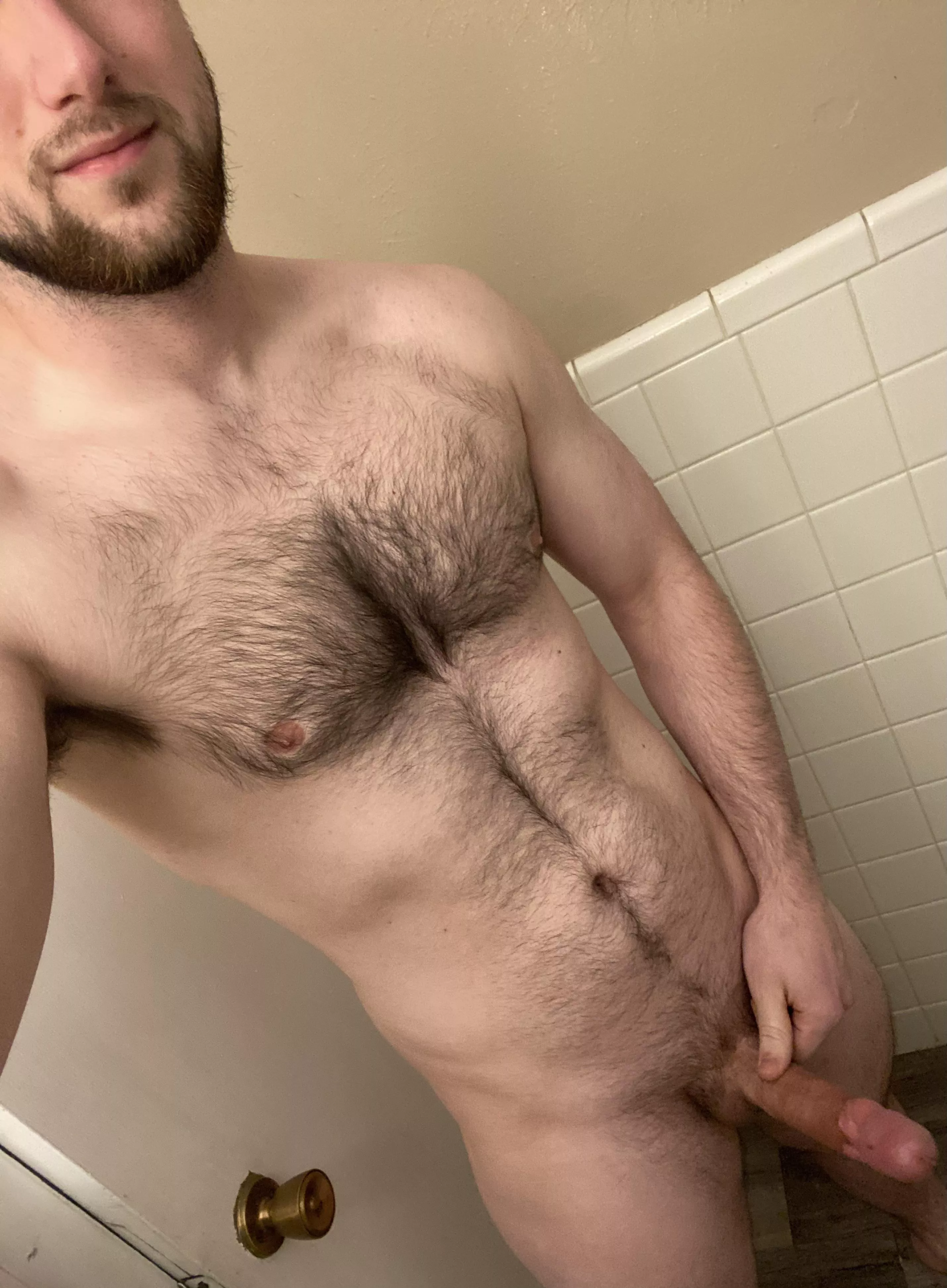 Soft fur and a hard cock