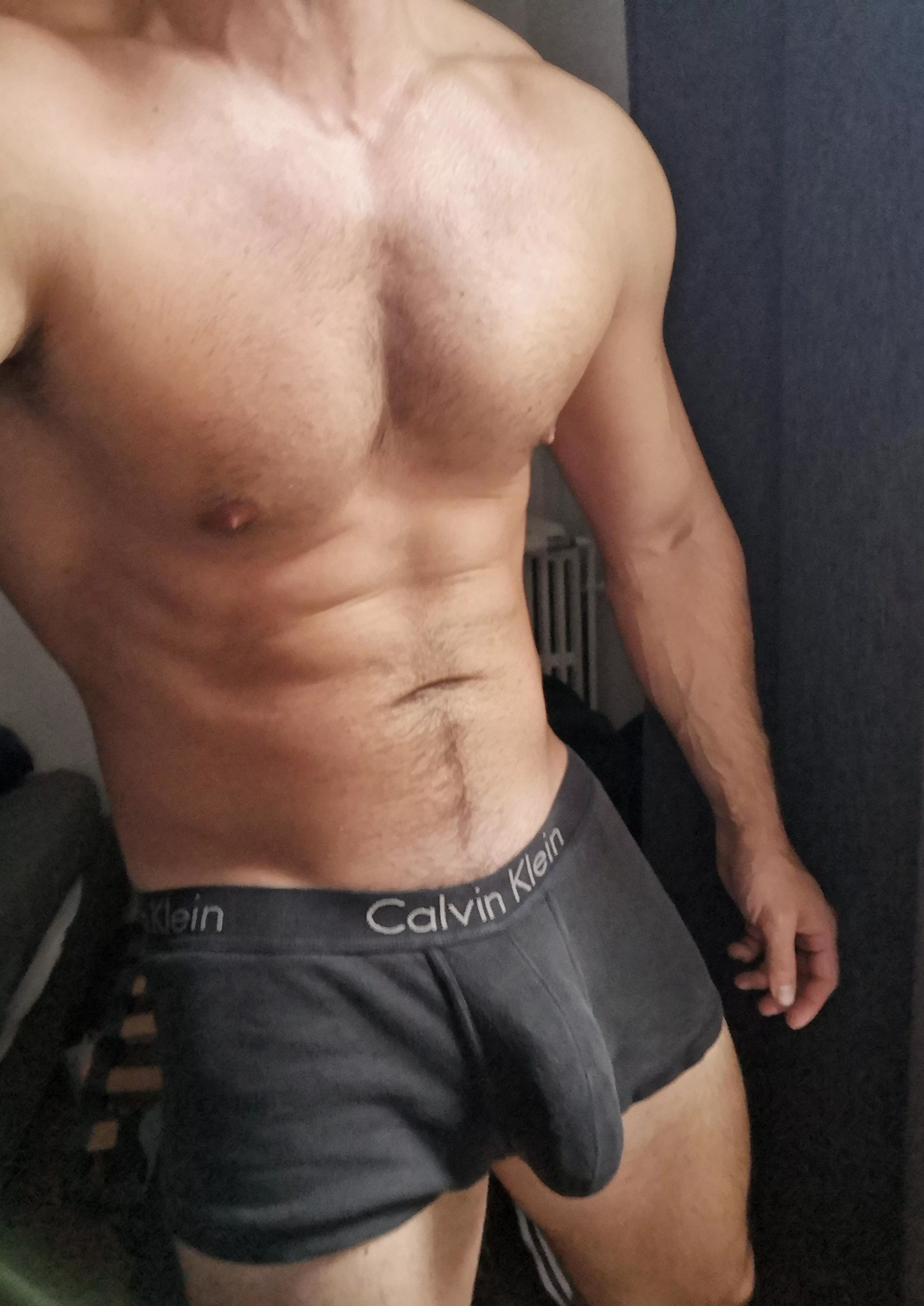 Soft morning bulge