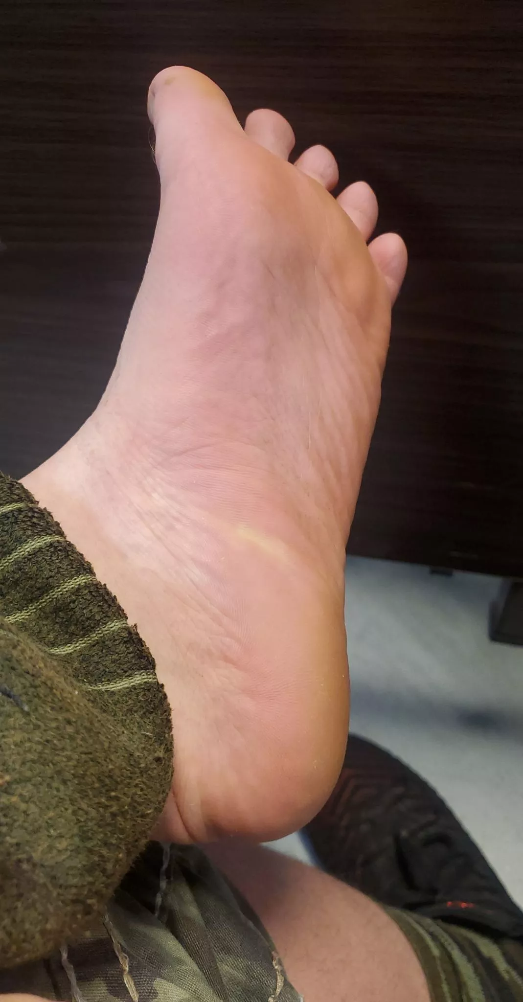 Soles after working in a Warehouse all day