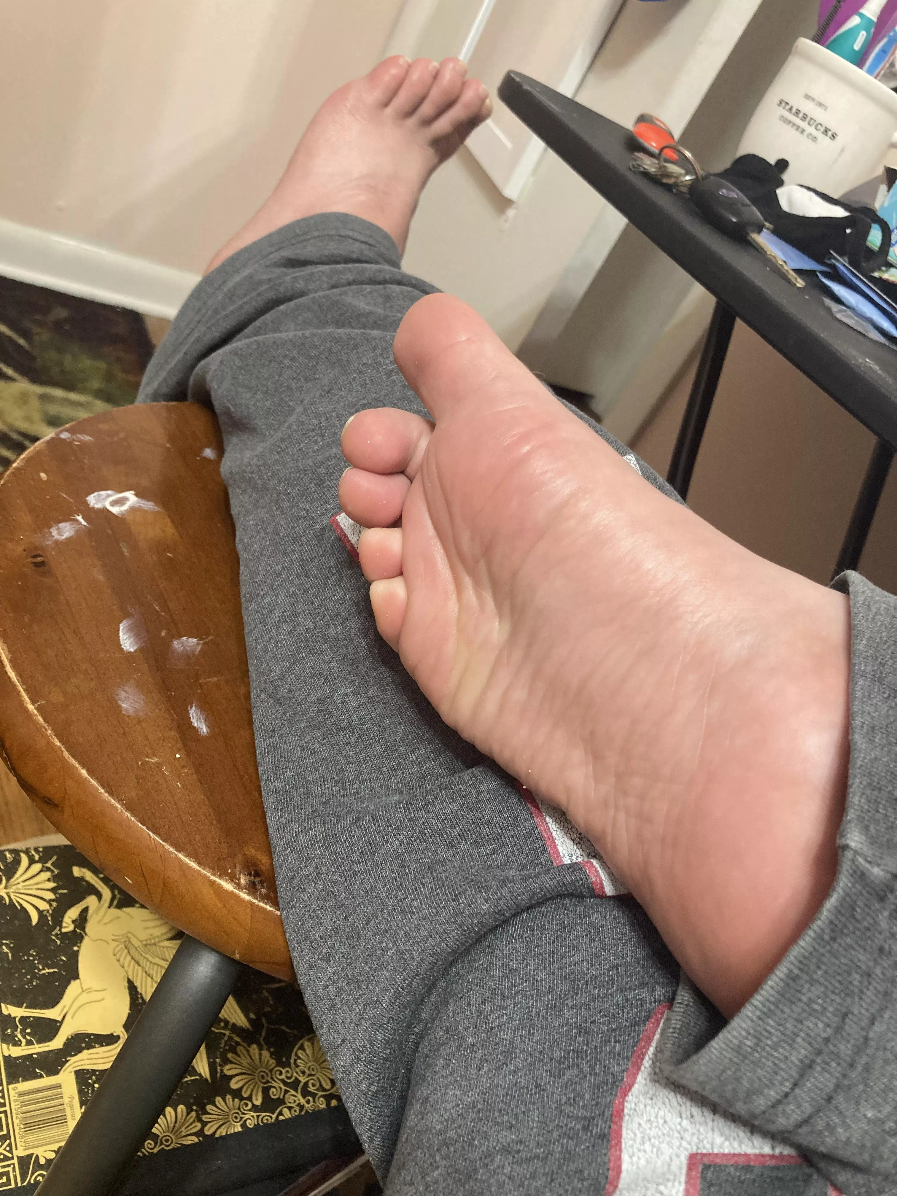 Soles soft and in need of nonstop tickle torture