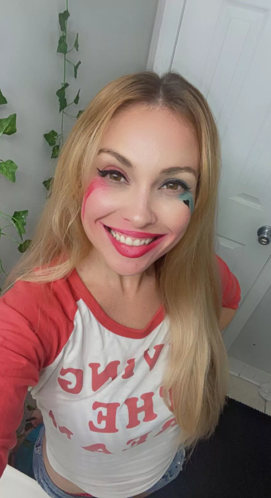 Some Harley Quinn makeup love