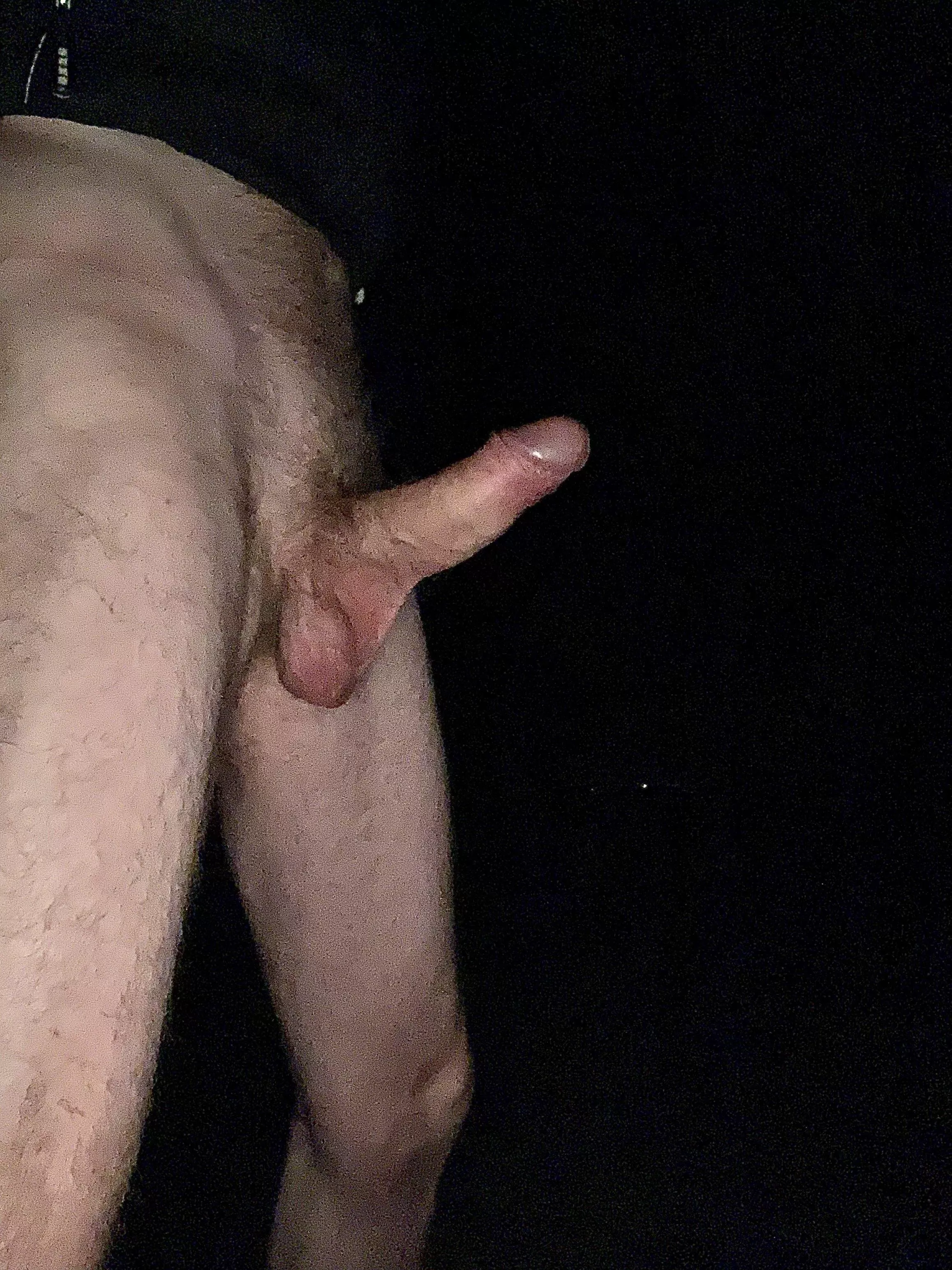 Some late night hard cock action in the lay-by