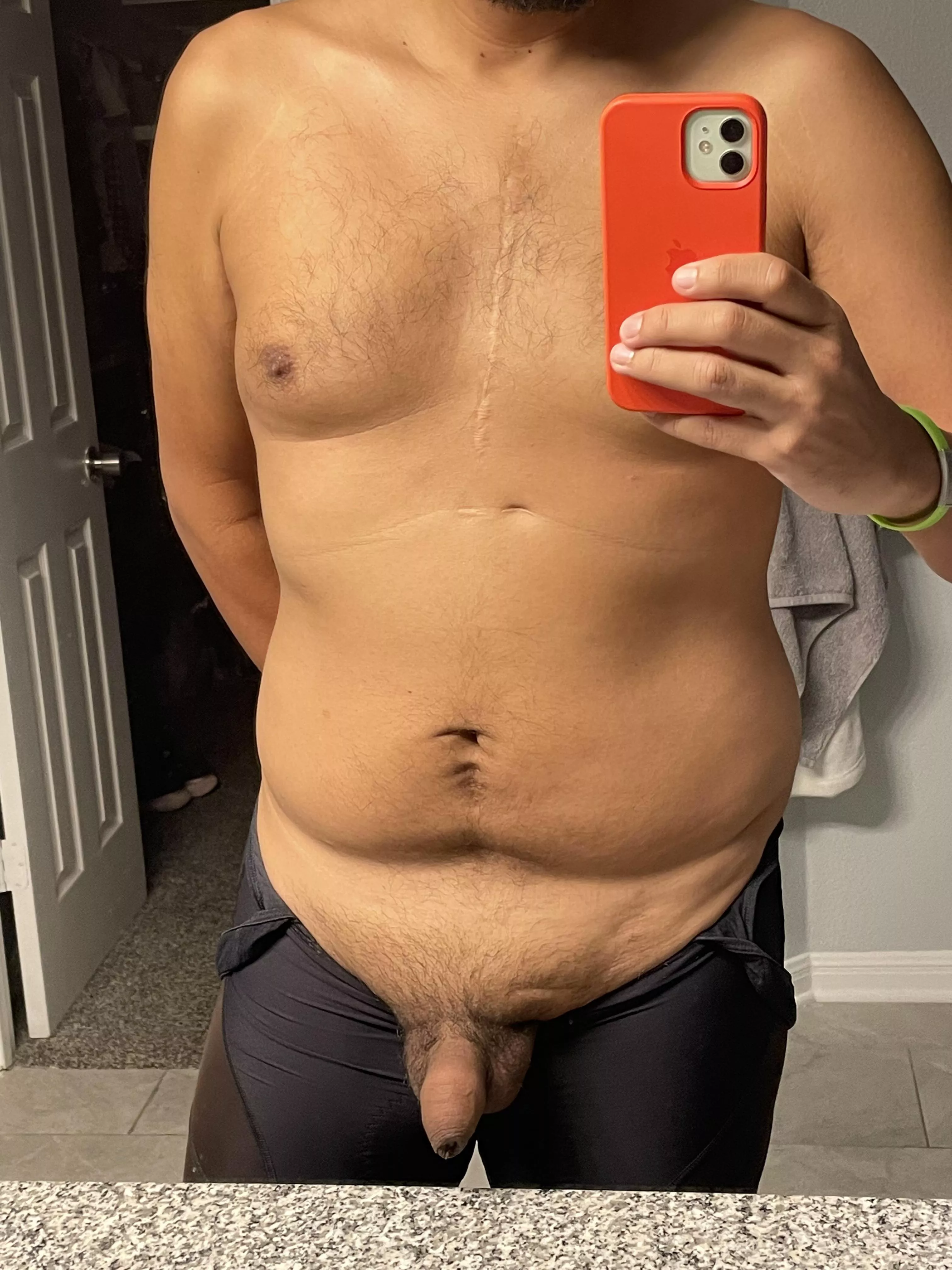 Some of my first post were on this sub, but thinks to riding my bike, I’m less chubby