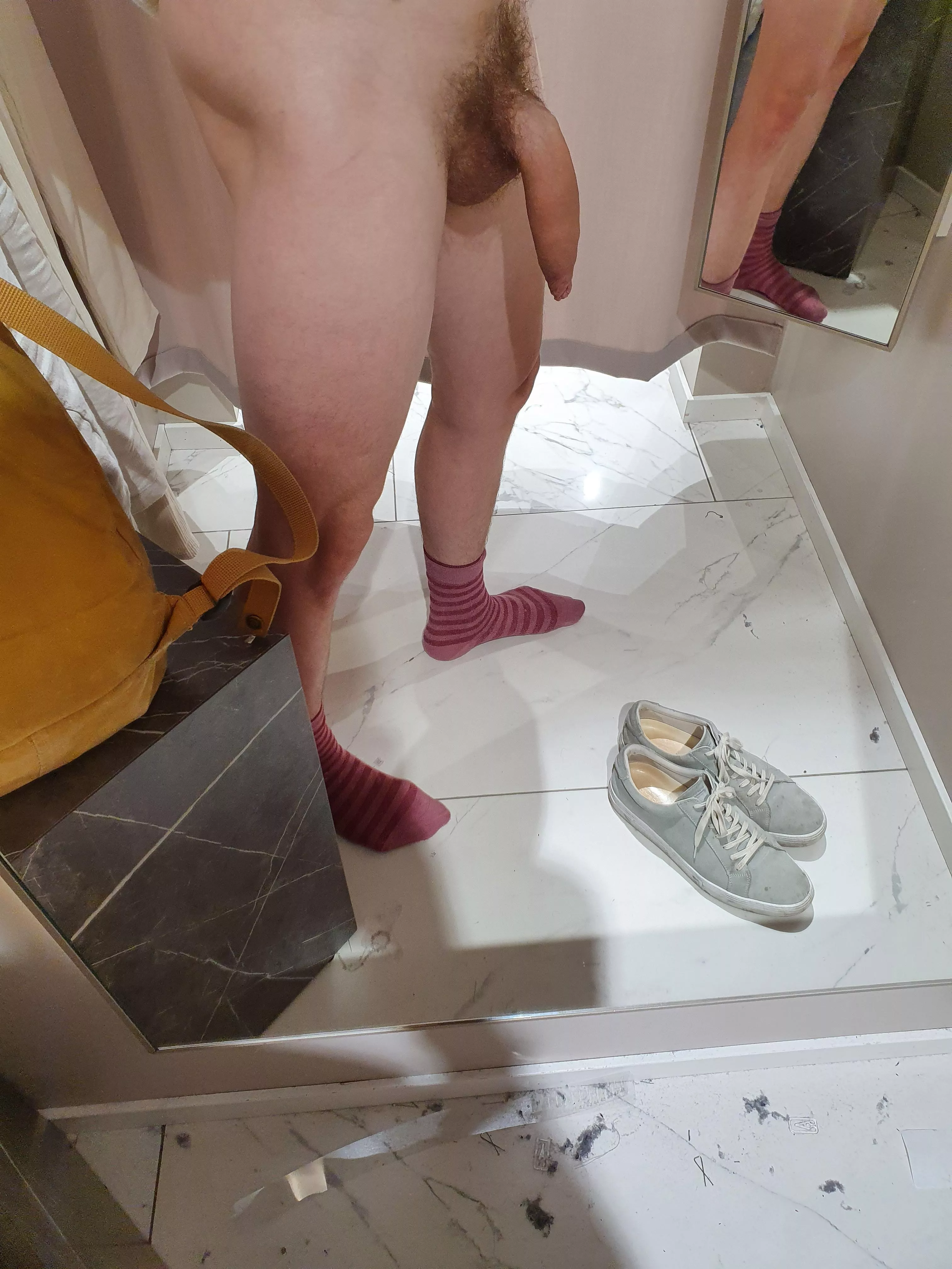 Someone else enjoy being naughty in the fitting room?