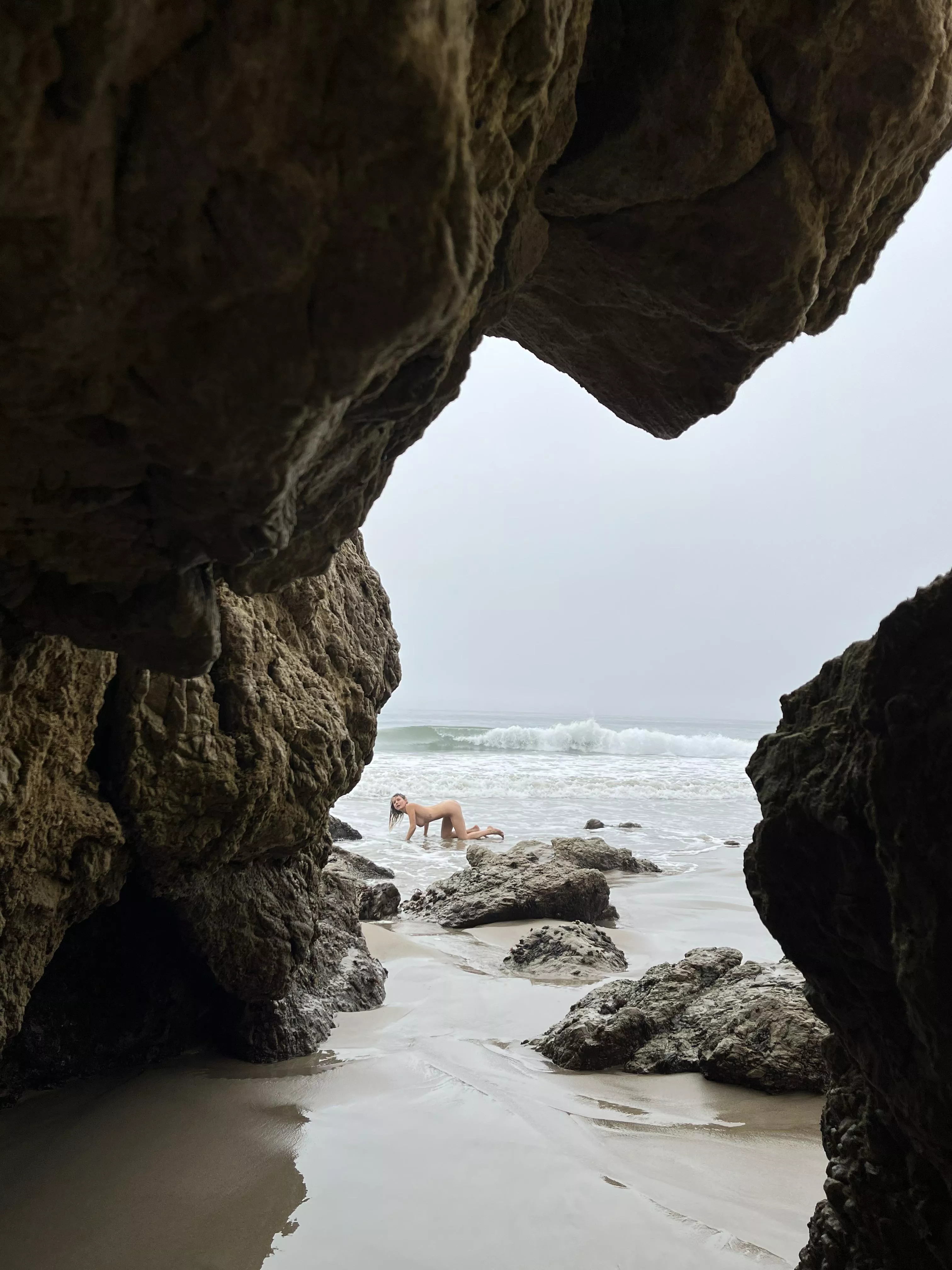 Someone spotted me at Matador Beach and sent me the photo!! 👀