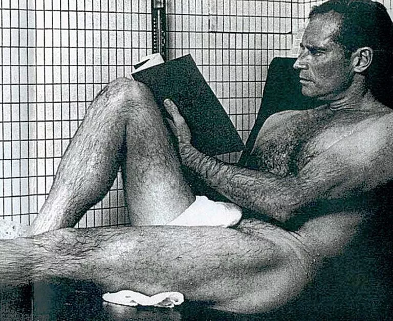 Something Different - Charlton Heston Nude