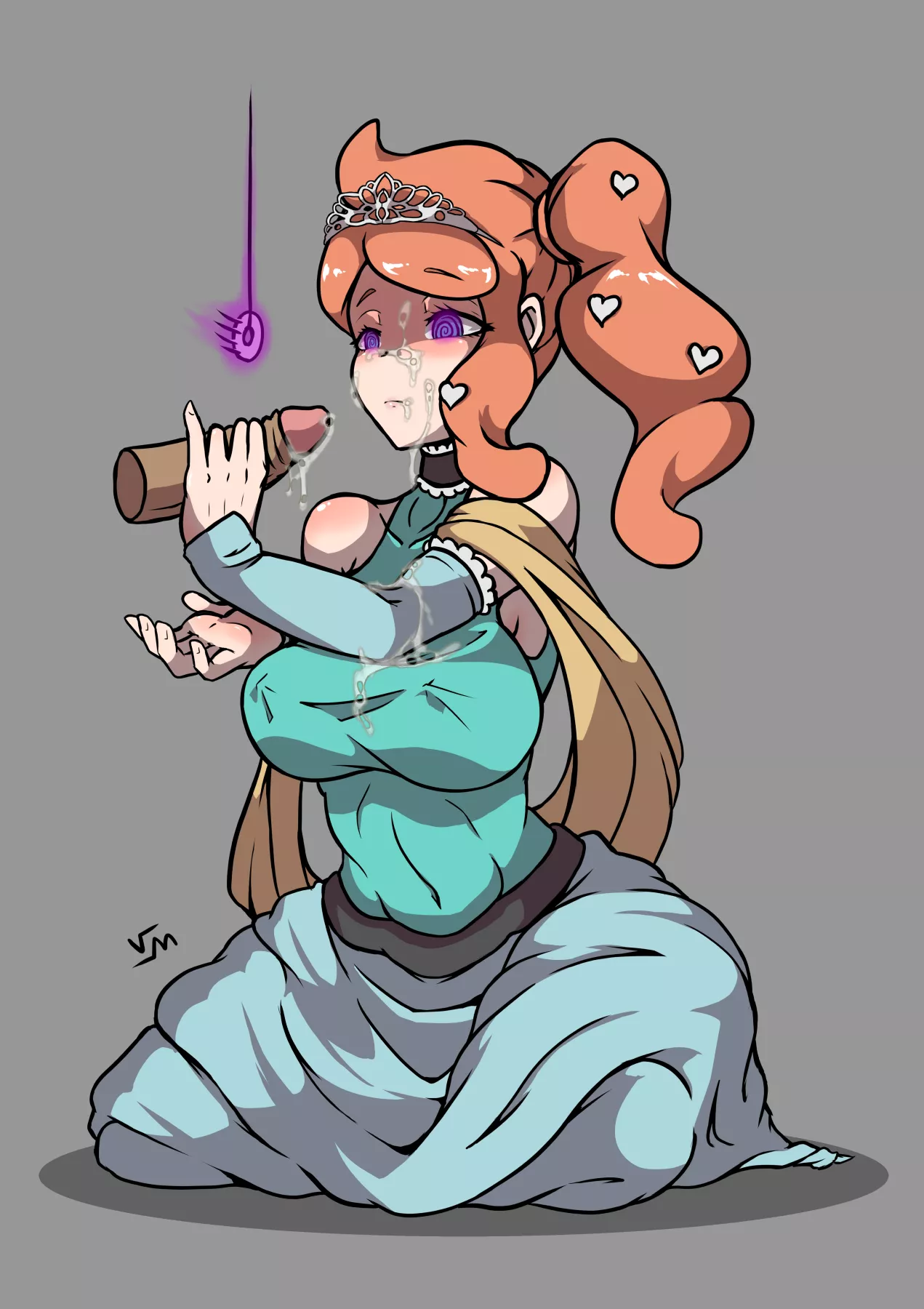 Sonia's princess handjob (verymediocre) [Pokemon]