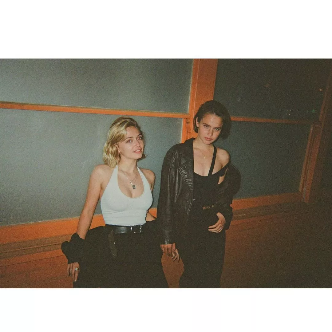 Sophie Simnett and Clara Ruggard