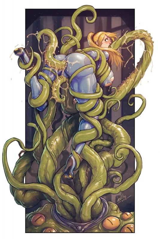 Space tentacles [artist unknown]