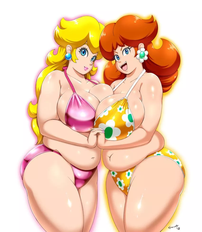 Speeds peach and daisy