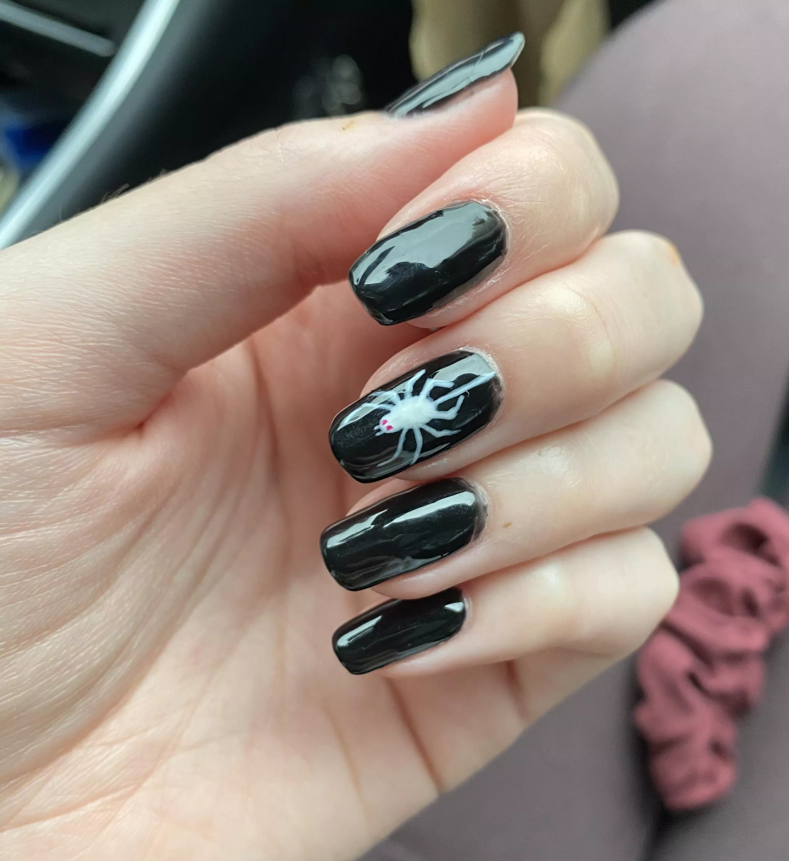 Spooky nail artðŸ•¸