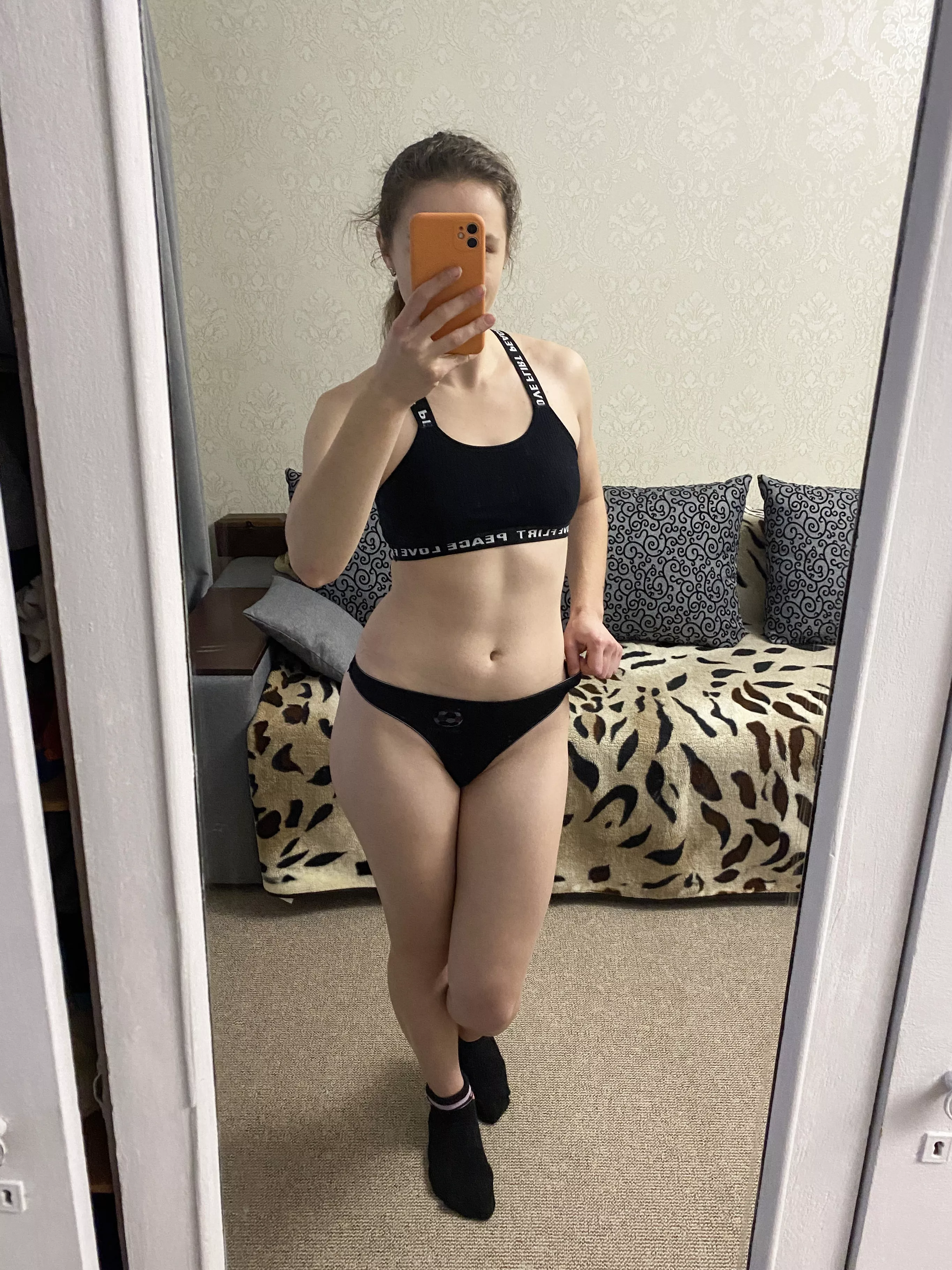 Sport lingerie can be sexy too [F]