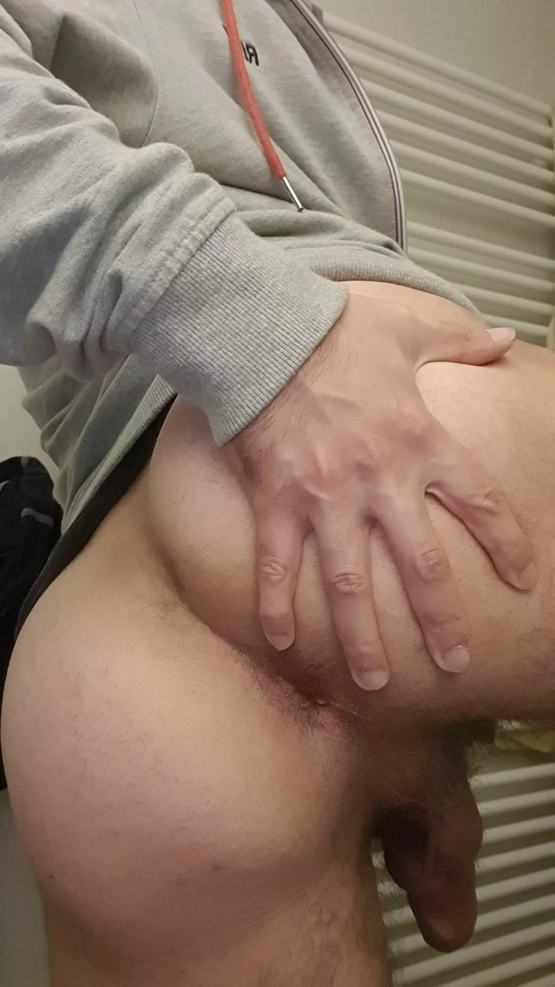 Spreading my cheeks.. What do you think of my tight hole?