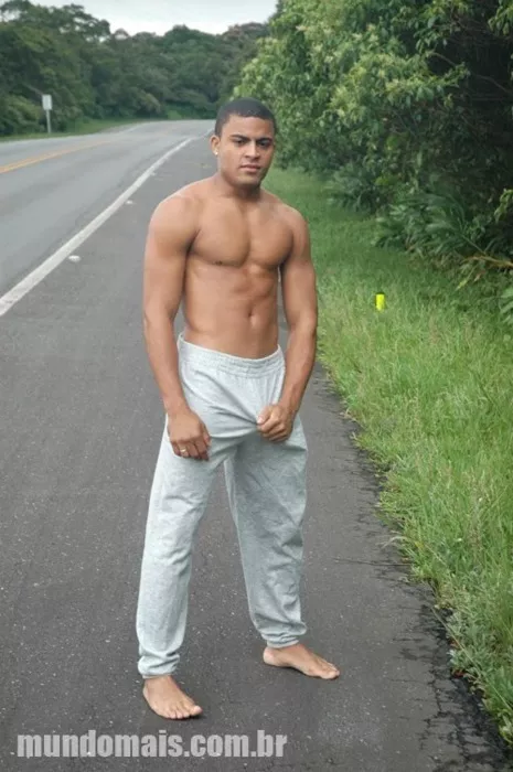 Standing by the road