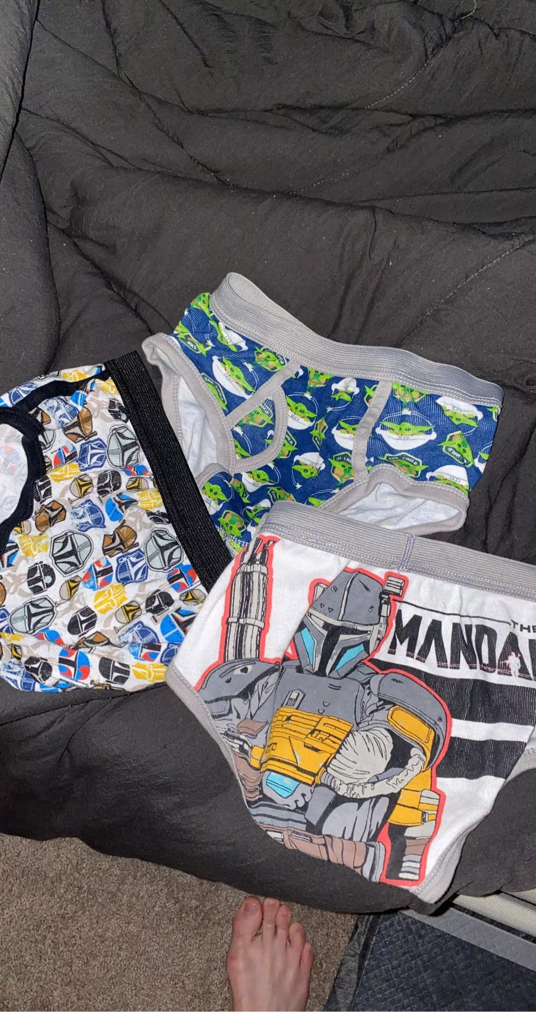 Star Wars briefs is anyone into these? I wish they made them in adult sizes, though I try to fit into them. I would sport these every day ðŸ˜‹