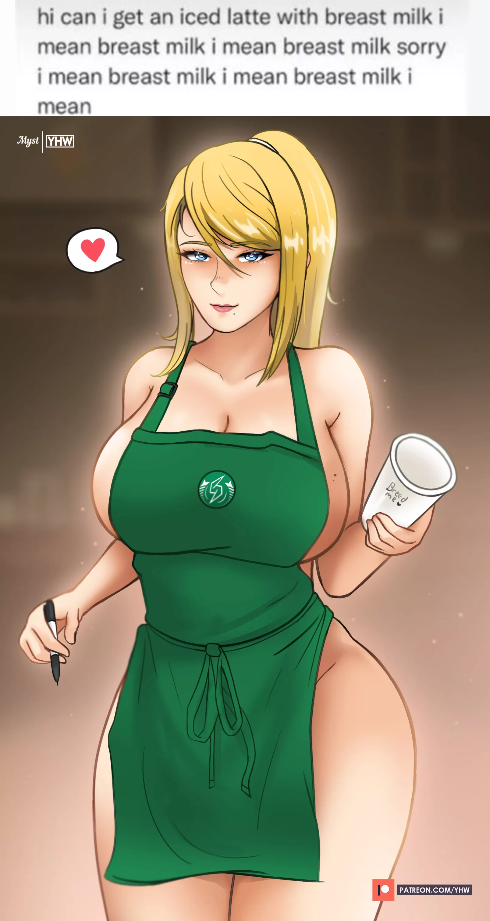 Starbucks Samus Aran (Myst | YHW)