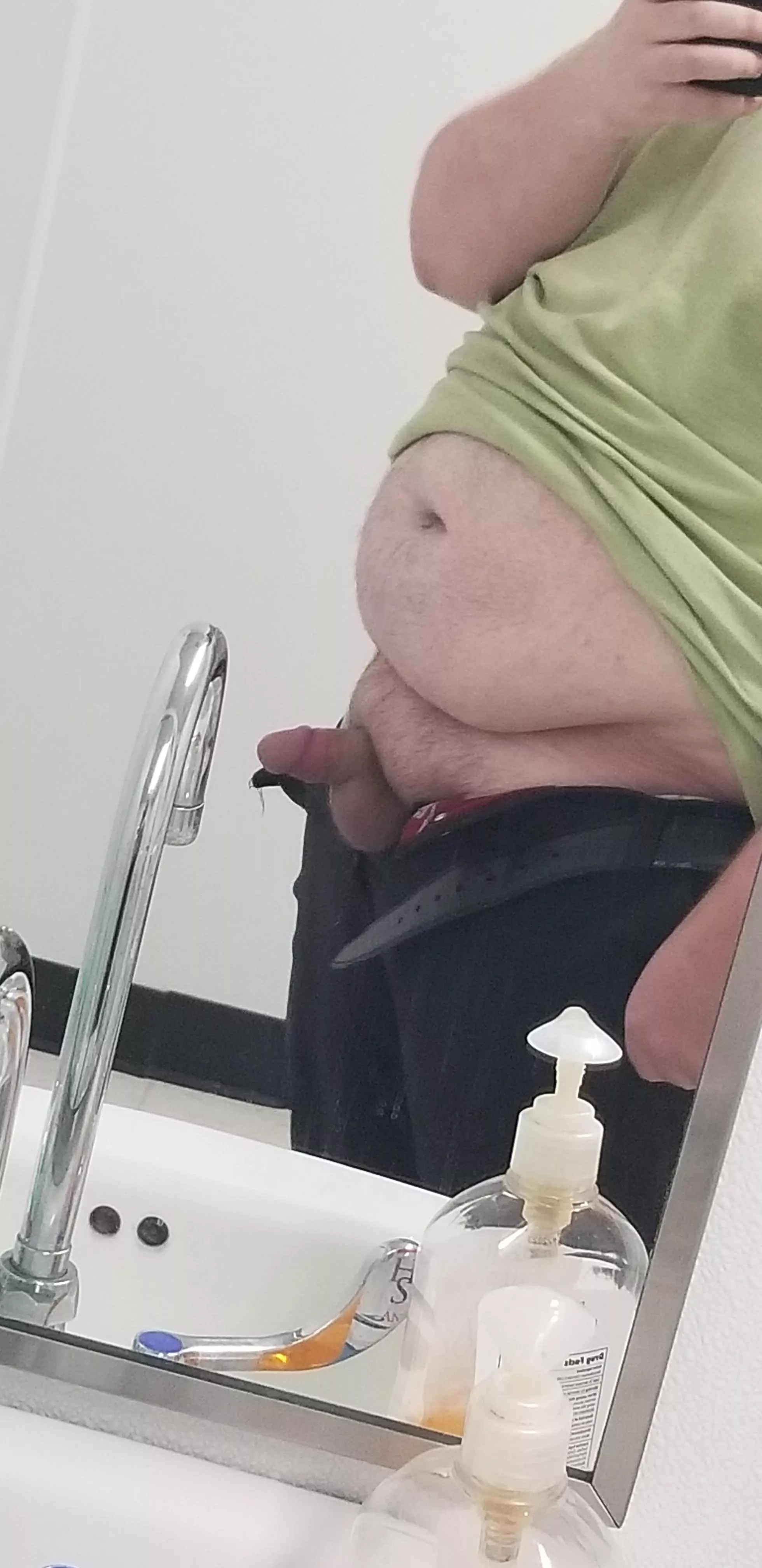 Started getting hard at work and would love a nice mouth or ass to help me take care of this