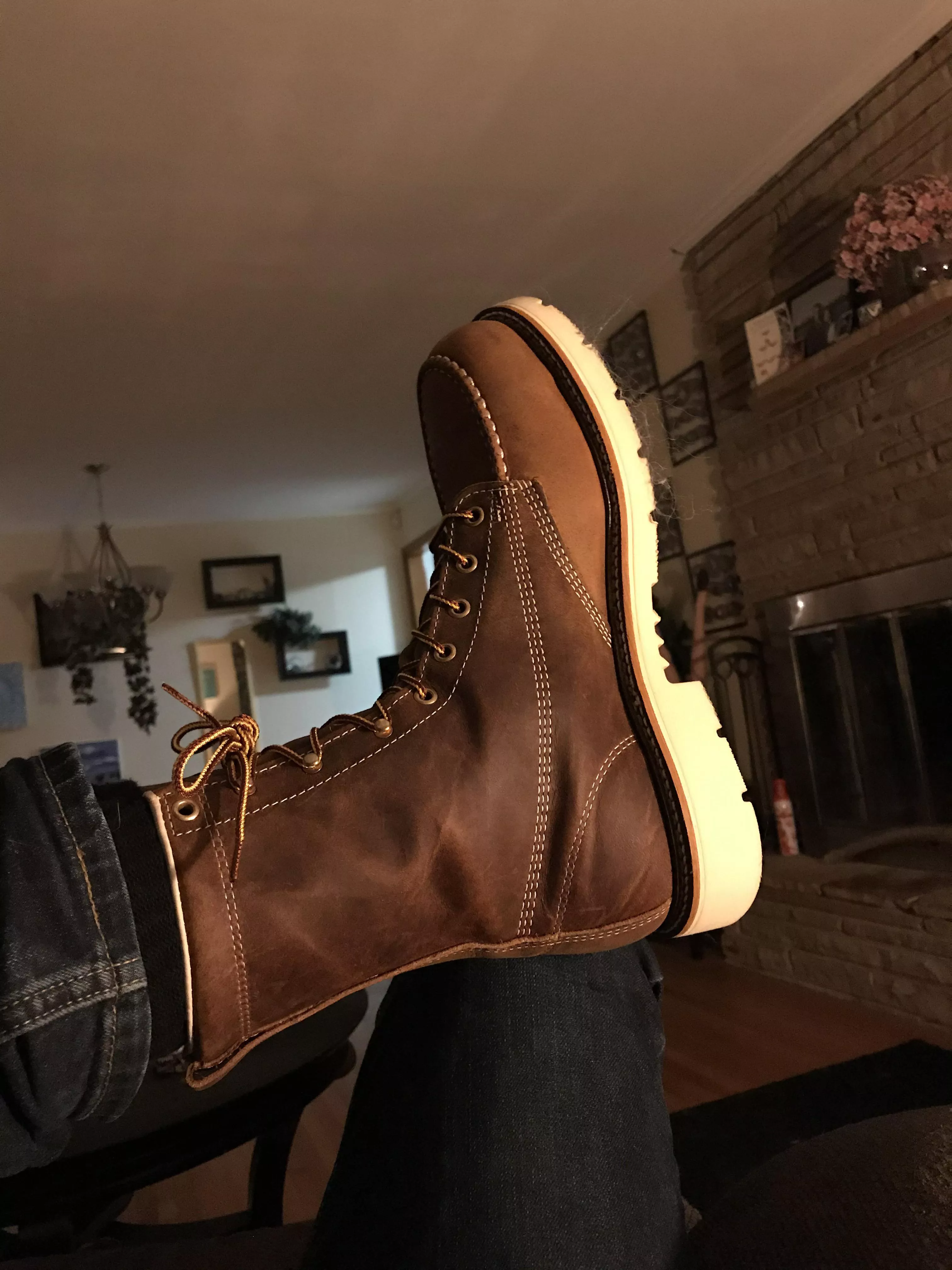 Starting cell tower climbing on Monday. After tons of searching and trying on maybe 15 different boots, I decided on the Thorogood 804. The internet seems to think I made a good choice.