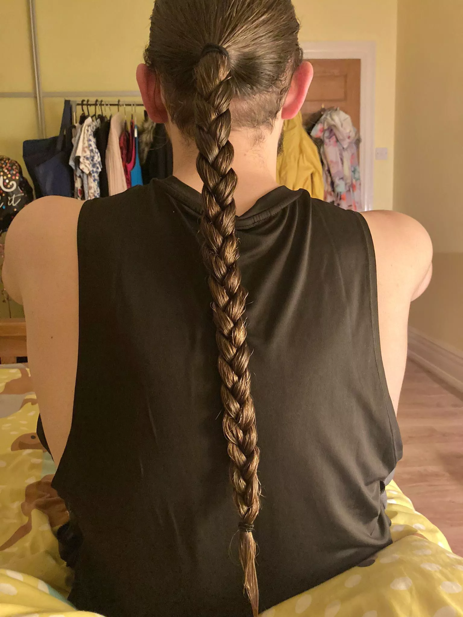 Still not decided what to do with it yet, here it is braided