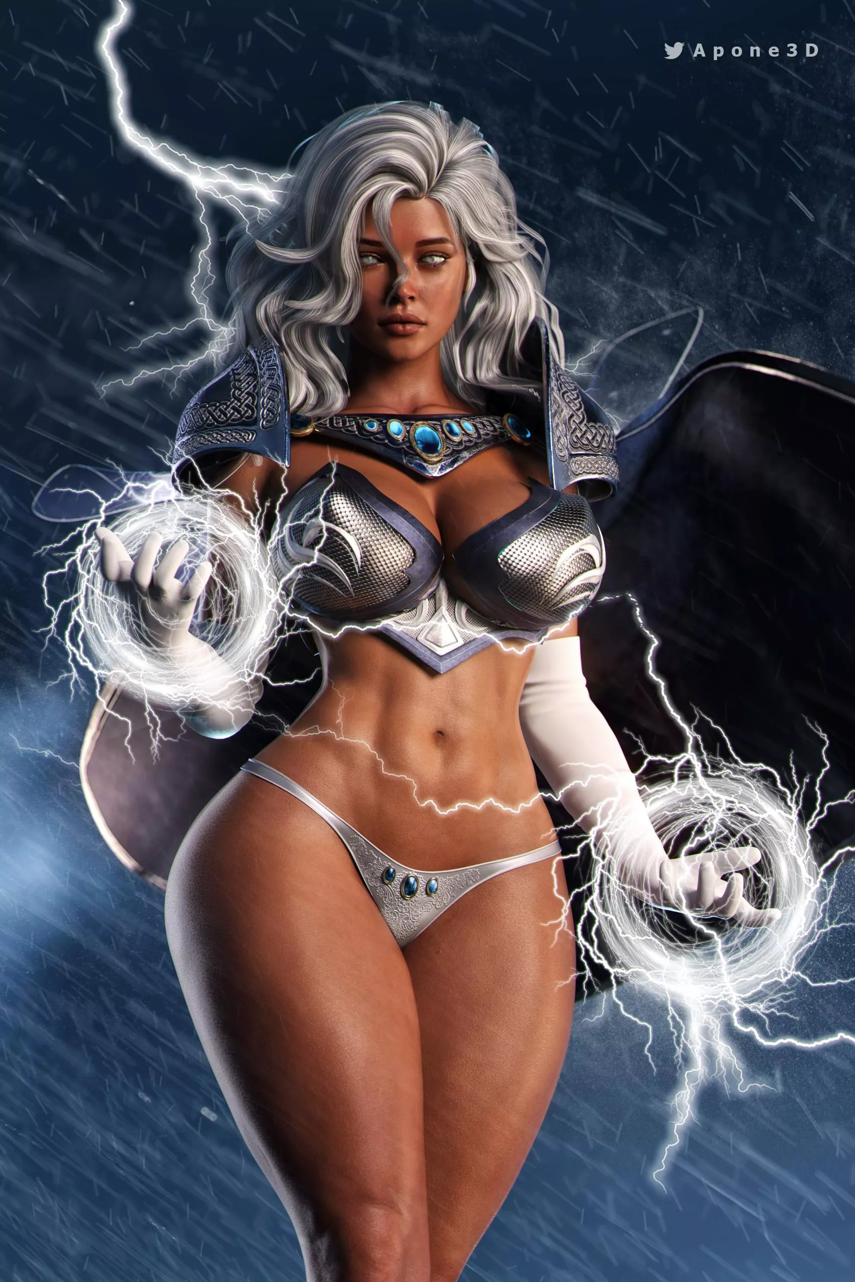 Storm (Apone3D) [X-Men, Marvel]