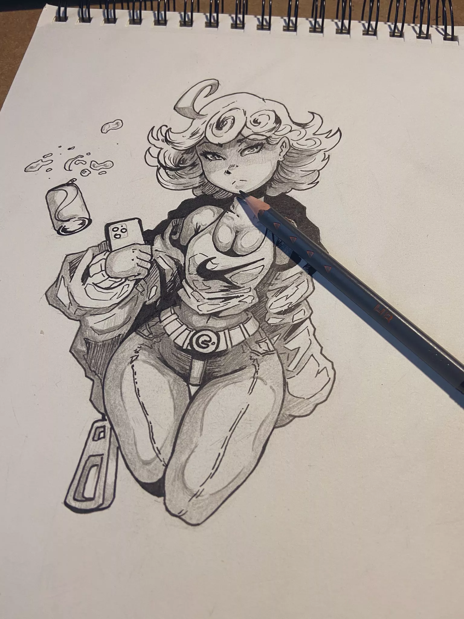 Streetwear Tatsumaki [One-Punch man] (@poweruser_sh)