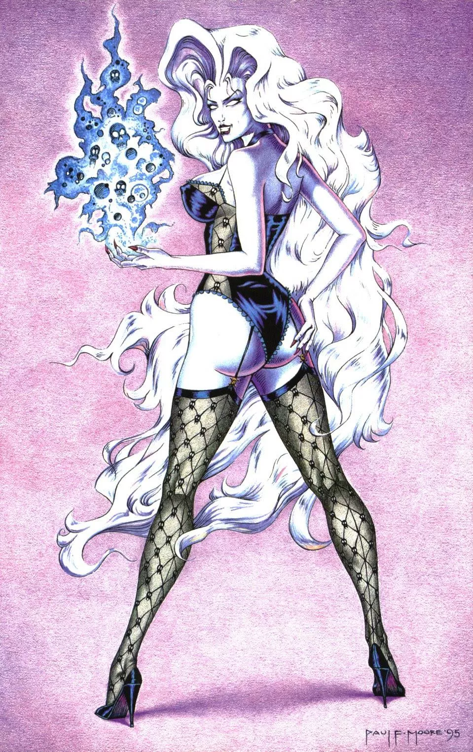 Stunning [Lady Death in Lingerie #1]