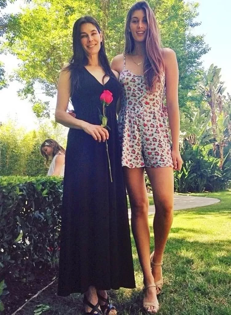 Stunning mother and daughter