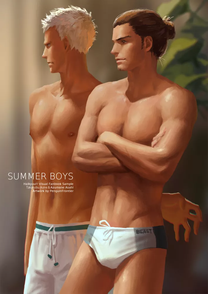 Summer Boys sample - Aone and Asahi, by PenguinFrontier