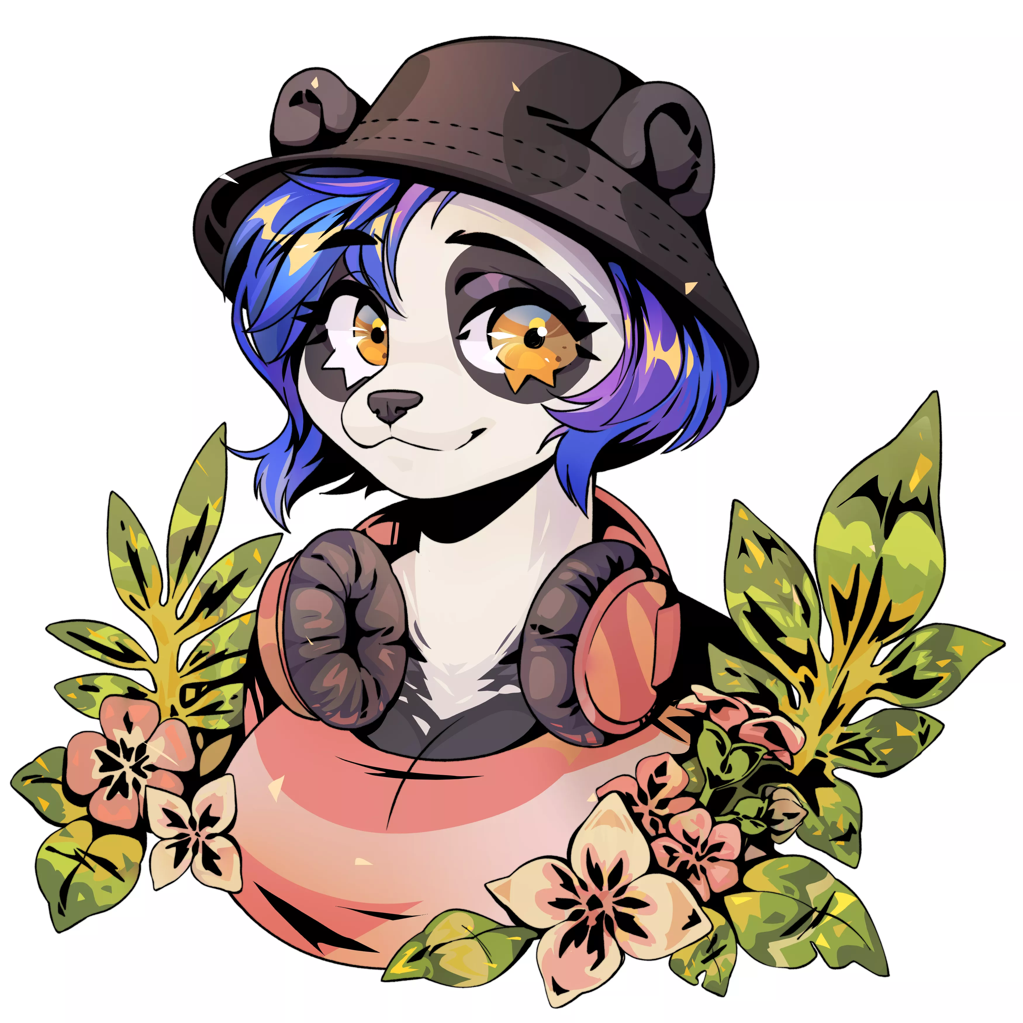 Summer Panda (art by me)