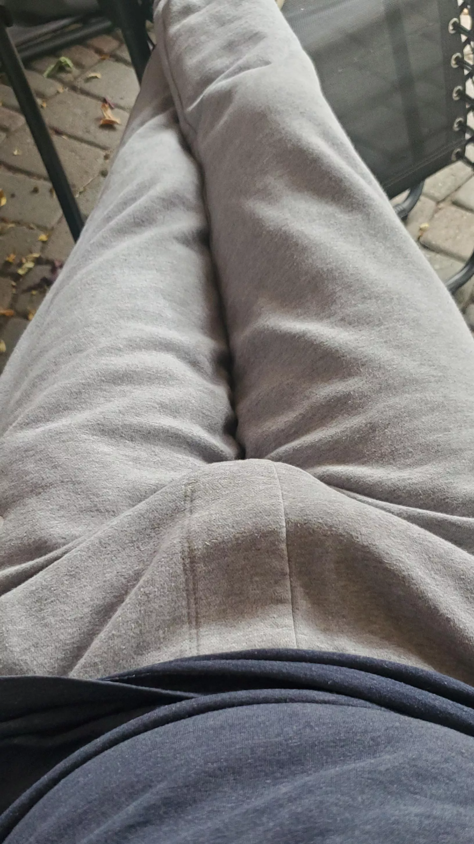 Sunday softie bulge (no underwear, of course) 😜