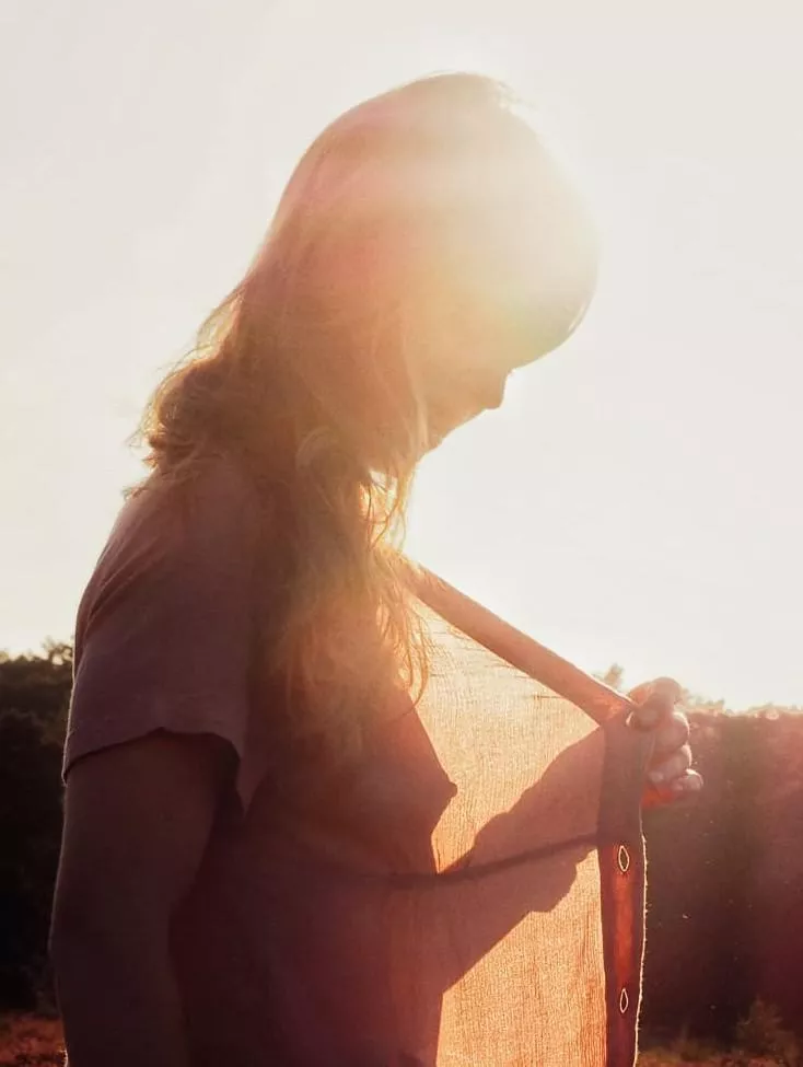 Sunlight on boob