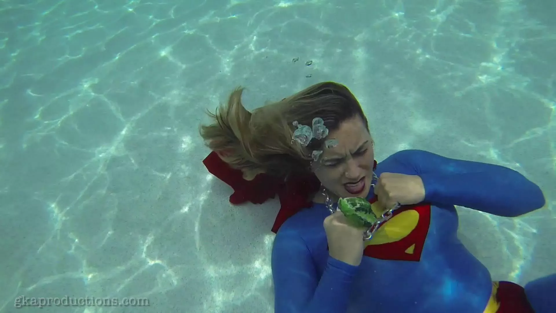 Supergirl Drowning