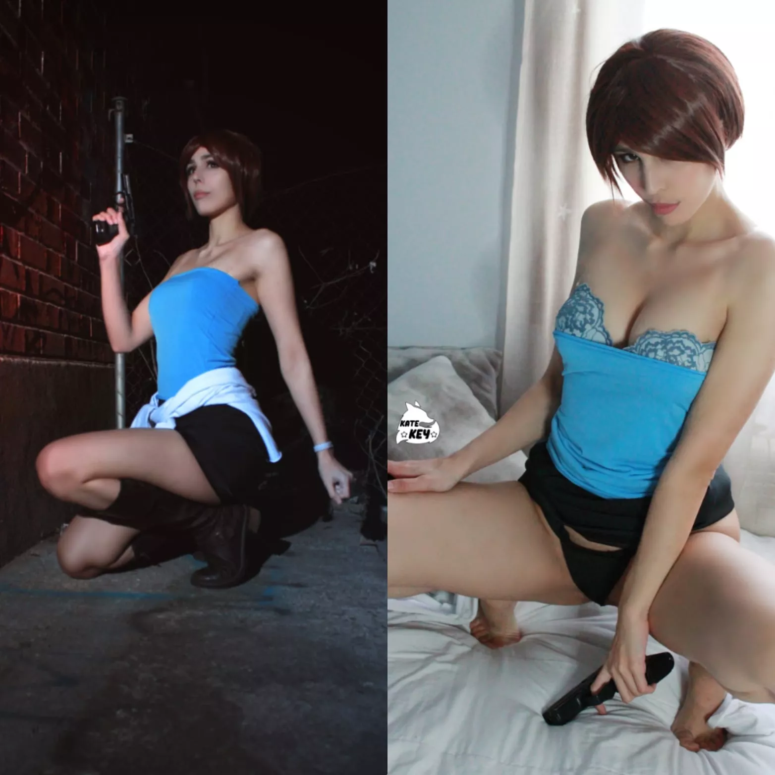 SURVIVE! Jill Valentine or Jill Valewdtine? ;) a cosplay pic but another pretty different- by Kate Key (self)